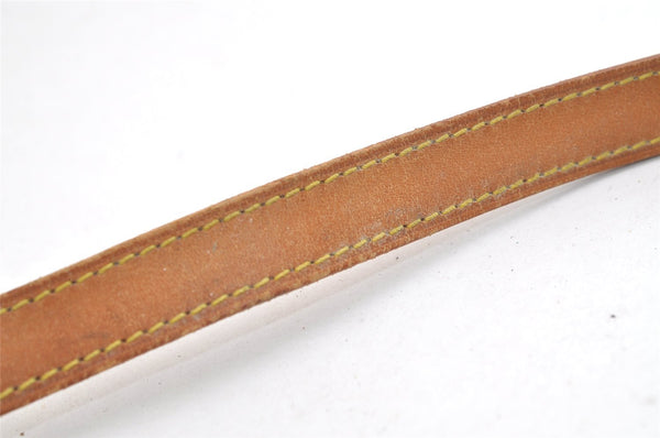Authentic Louis Vuitton Leather Shoulder Strap For Bucket GM 31.9" Beige 3384K
