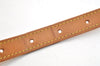 Authentic Louis Vuitton Leather Shoulder Strap For Bucket GM 31.9" Beige 3384K