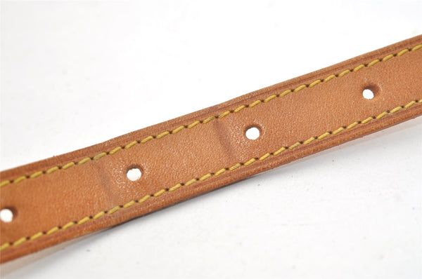 Authentic Louis Vuitton Leather Shoulder Strap For Bucket GM 31.9" Beige 3384K