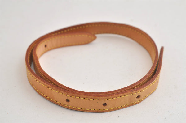 Authentic Louis Vuitton Leather Shoulder Strap For Bucket PM 27.6" Beige 3385K