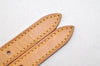 Authentic Louis Vuitton Leather Shoulder Strap For Bucket PM 27.6" Beige 3385K