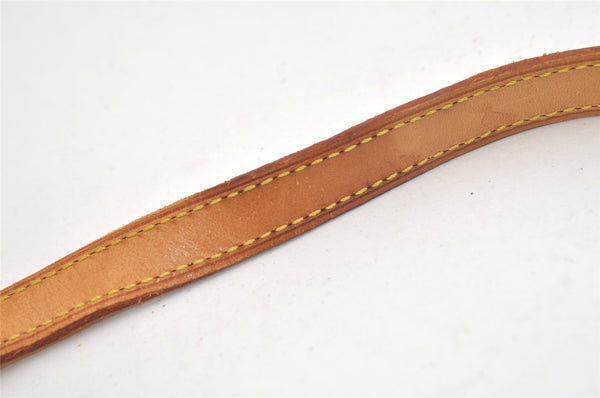 Authentic Louis Vuitton Leather Shoulder Strap For Bucket PM 27.6" Beige 3385K
