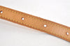 Authentic Louis Vuitton Leather Shoulder Strap For Bucket PM 27.6" Beige 3385K