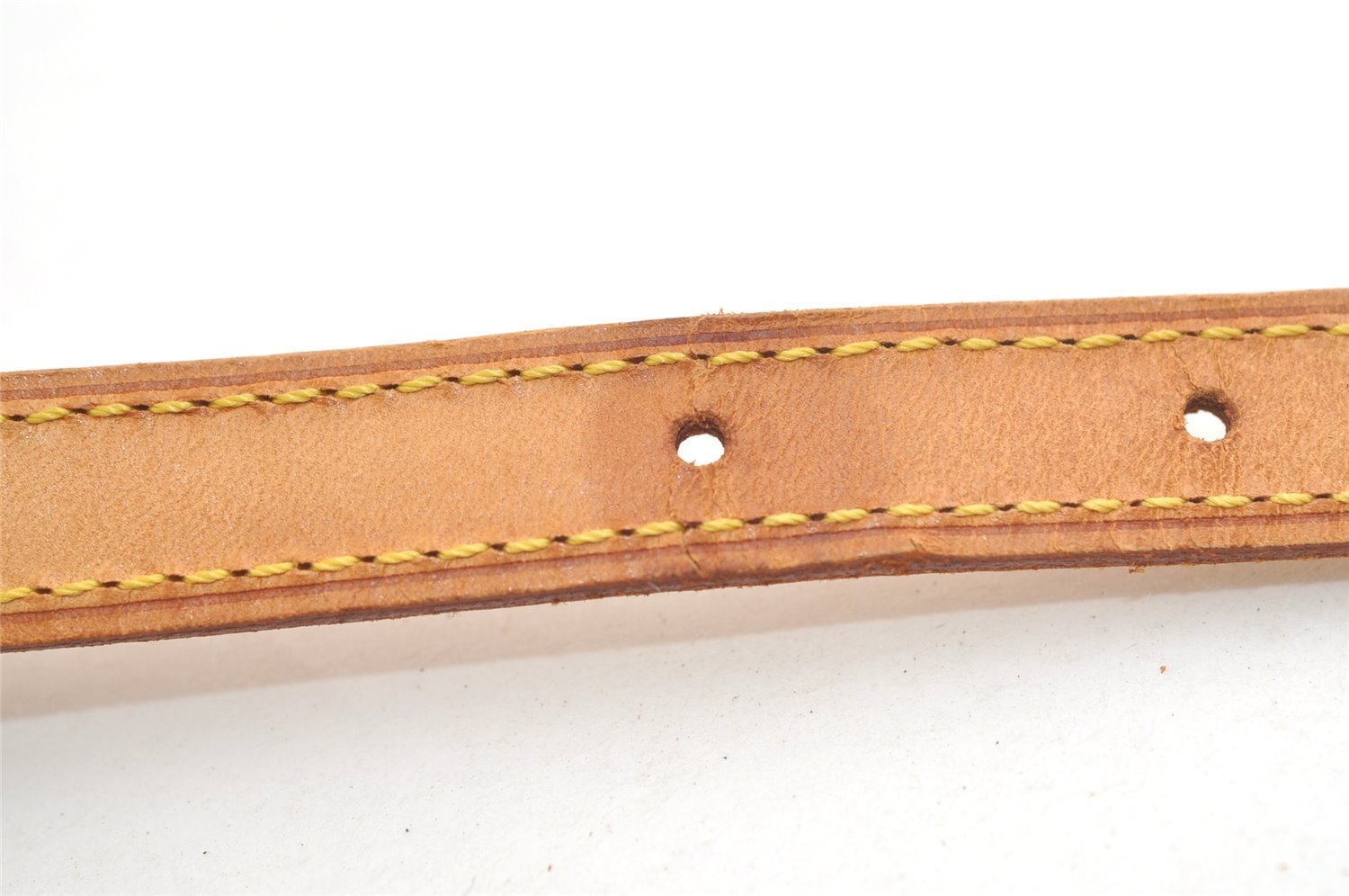 Authentic Louis Vuitton Leather Shoulder Strap For Bucket PM 27.6