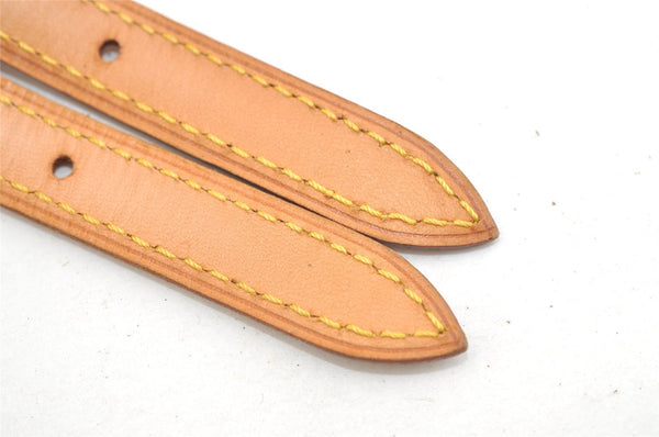 Authentic Louis Vuitton Leather Shoulder Strap For Bucket PM 27.6" Beige 3385K