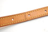 Authentic Louis Vuitton Leather Shoulder Strap For Bucket PM 27.6" Beige 3385K