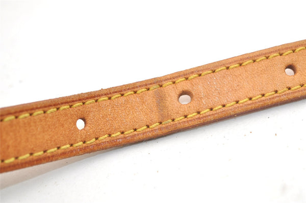 Authentic Louis Vuitton Leather Shoulder Strap For Bucket PM 27.6" Beige 3385K
