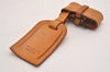 Authentic Louis Vuitton Name tag Handle Holder Beige 10Set LV 3386J