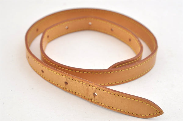 Authentic Louis Vuitton Leather Shoulder Strap For Bucket GM 31.9" Beige 3386K