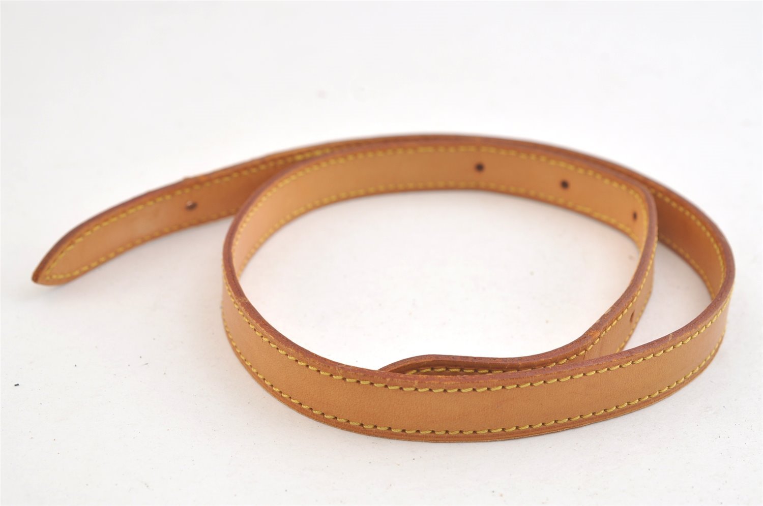 Authentic Louis Vuitton Leather Shoulder Strap For Bucket GM 31.9