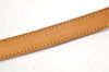 Authentic Louis Vuitton Leather Shoulder Strap For Bucket GM 31.9" Beige 3386K