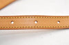 Authentic Louis Vuitton Leather Shoulder Strap For Bucket GM 31.9" Beige 3386K