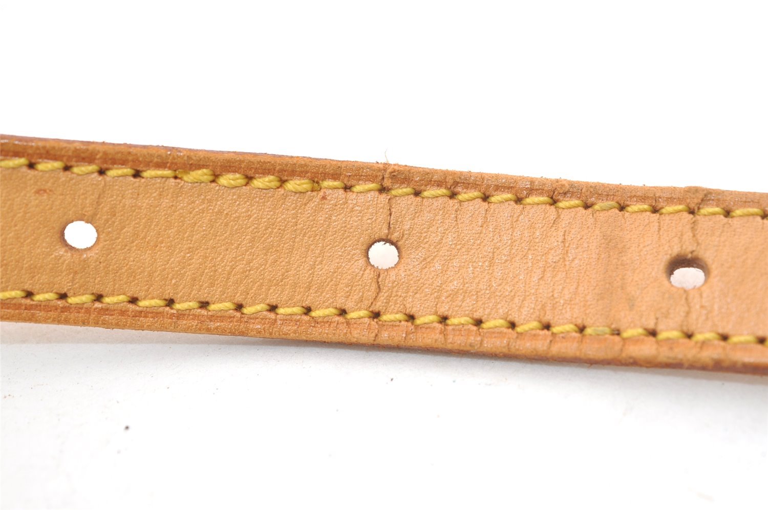 Authentic Louis Vuitton Leather Shoulder Strap For Bucket GM 31.9