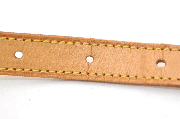 Authentic Louis Vuitton Leather Shoulder Strap For Bucket GM 31.9" Beige 3386K