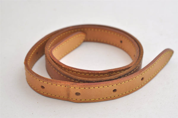 Authentic Louis Vuitton Leather Shoulder Strap For Bucket GM 31.9" Beige 3386K