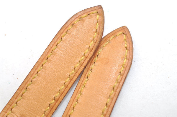 Authentic Louis Vuitton Leather Shoulder Strap For Bucket GM 31.9" Beige 3386K