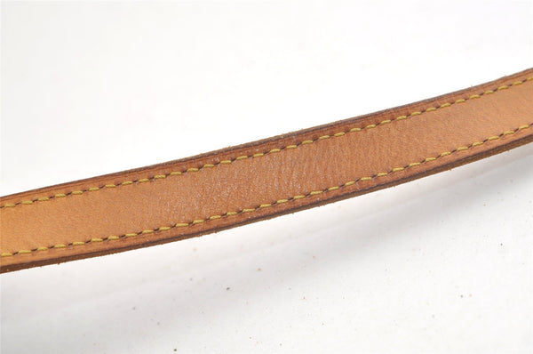 Authentic Louis Vuitton Leather Shoulder Strap For Bucket GM 31.9" Beige 3386K