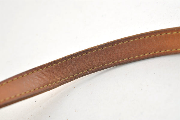Authentic Louis Vuitton Leather Shoulder Strap For Bucket GM 31.9" Beige 3386K