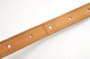 Authentic Louis Vuitton Leather Shoulder Strap For Bucket GM 31.9" Beige 3386K