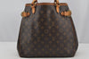 Authentic Louis Vuitton Monogram Batignolles Vertical Tote Bag M51153 LV 3387J