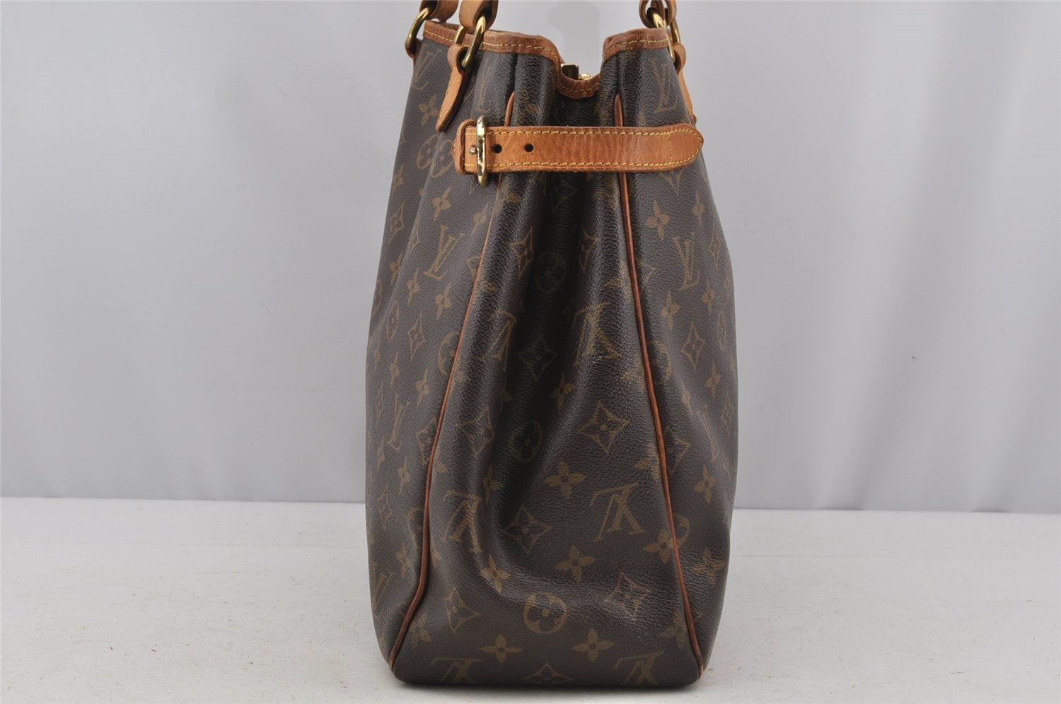 Authentic Louis Vuitton Monogram Batignolles Vertical Tote Bag M51153 LV 3387J