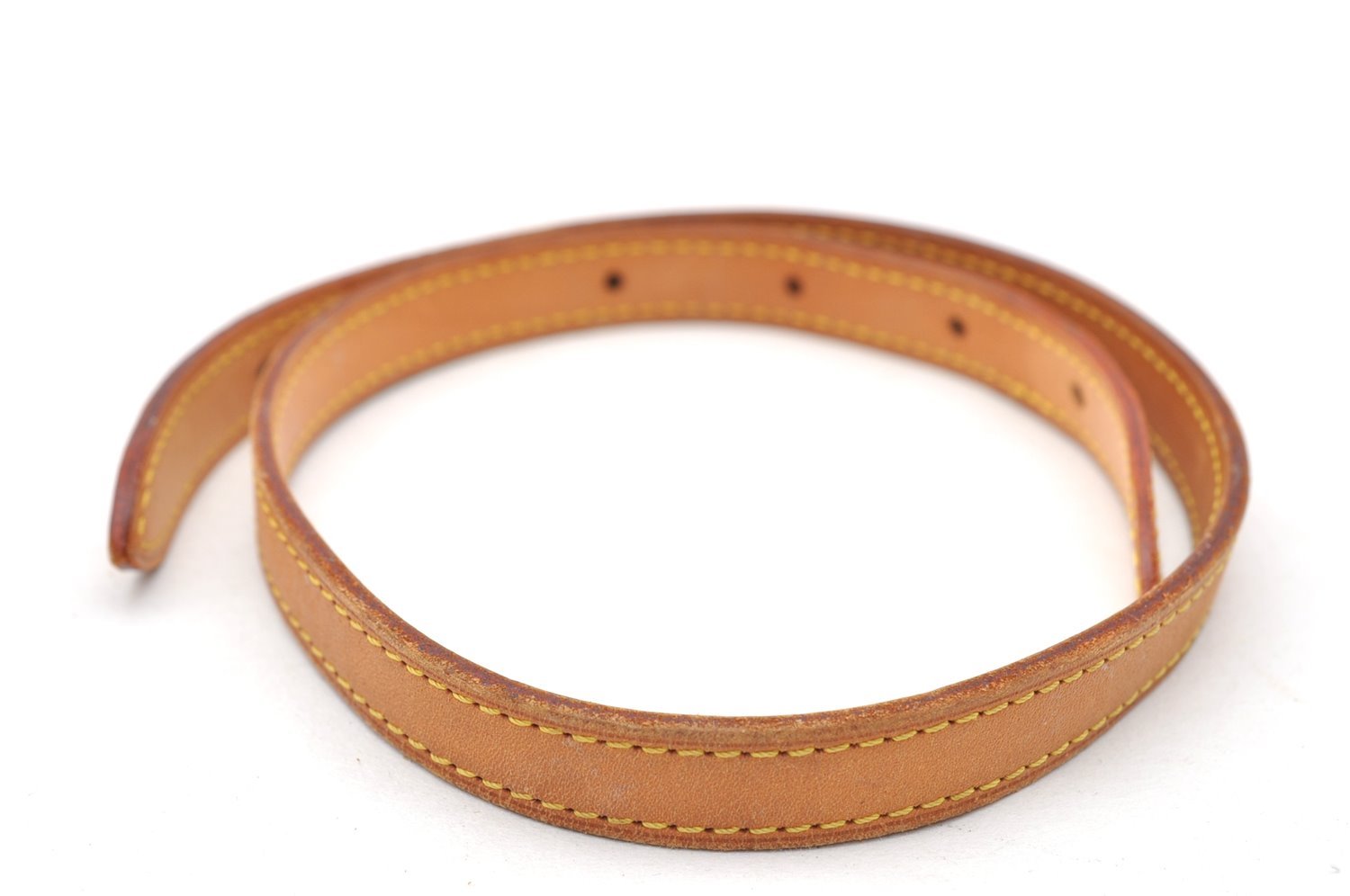 Authentic Louis Vuitton Leather Shoulder Strap For Bucket PM 27.6