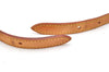 Authentic Louis Vuitton Leather Shoulder Strap For Bucket PM 27.6" Beige 3387K