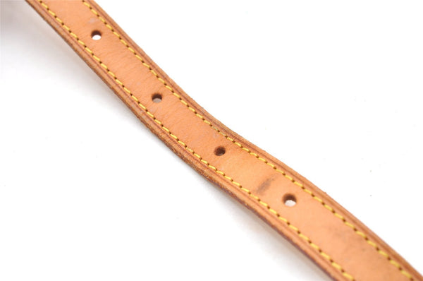 Authentic Louis Vuitton Leather Shoulder Strap For Bucket PM 27.6" Beige 3387K