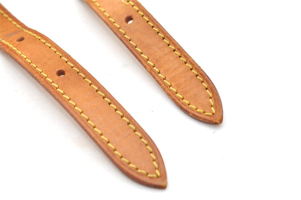 Authentic Louis Vuitton Leather Shoulder Strap For Bucket PM 27.6" Beige 3387K