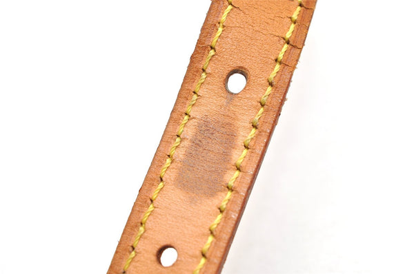 Authentic Louis Vuitton Leather Shoulder Strap For Bucket PM 27.6" Beige 3387K