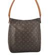 Authentic Louis Vuitton Monogram Looping GM Shoulder Bag M51145 LV 3388J