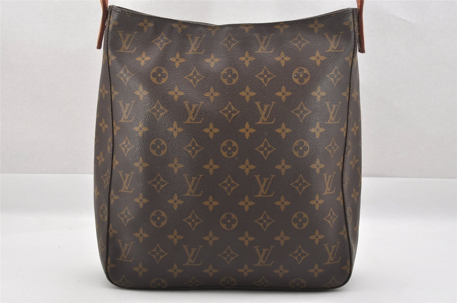 Authentic Louis Vuitton Monogram Looping GM Shoulder Bag M51145 LV 3388J