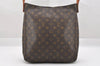 Authentic Louis Vuitton Monogram Looping GM Shoulder Bag M51145 LV 3388J