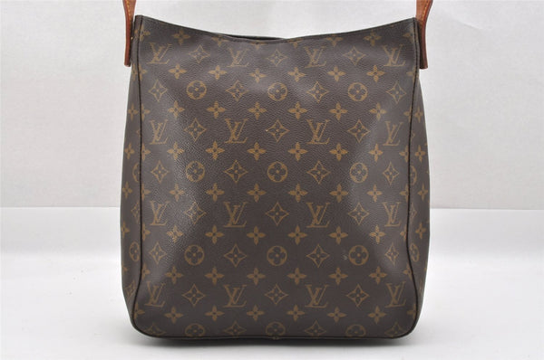 Authentic Louis Vuitton Monogram Looping GM Shoulder Bag M51145 LV 3388J