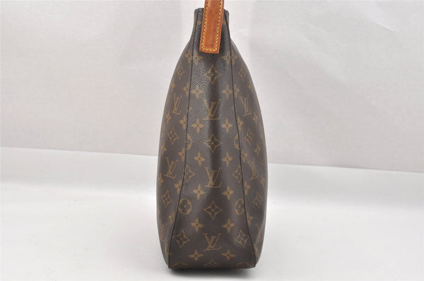 Authentic Louis Vuitton Monogram Looping GM Shoulder Bag M51145 LV 3388J