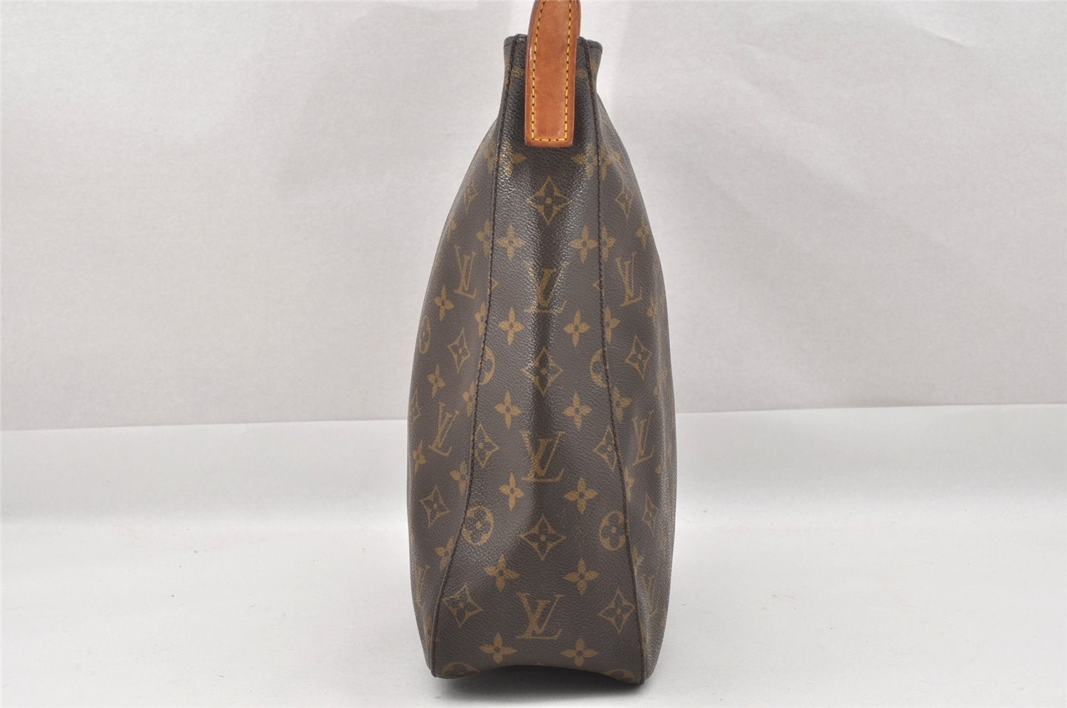 Authentic Louis Vuitton Monogram Looping GM Shoulder Bag M51145 LV 3388J