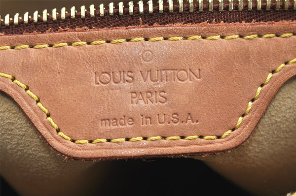 Authentic Louis Vuitton Monogram Looping GM Shoulder Bag M51145 LV 3388J