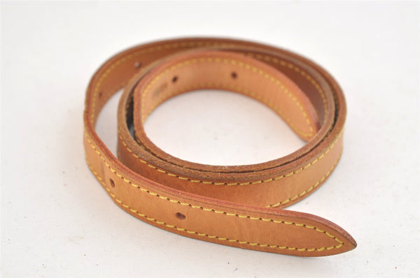 Authentic Louis Vuitton Leather Shoulder Strap For Bucket GM 31.9" Beige 3388K