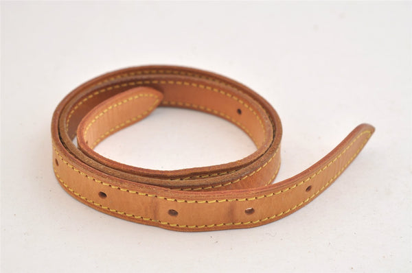 Authentic Louis Vuitton Leather Shoulder Strap For Bucket GM 31.9" Beige 3388K