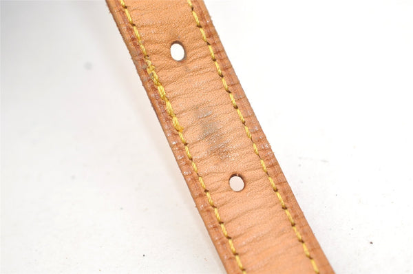 Authentic Louis Vuitton Leather Shoulder Strap For Bucket GM 31.9" Beige 3388K