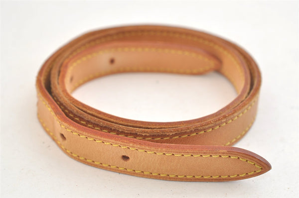 Authentic Louis Vuitton Leather Shoulder Strap For Bucket GM 31.9" Beige 3388K