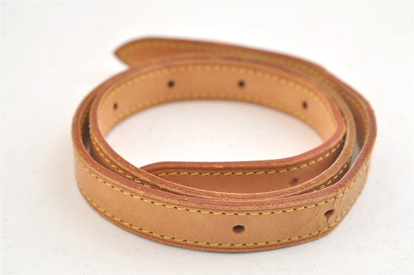 Authentic Louis Vuitton Leather Shoulder Strap For Bucket GM 31.9" Beige 3388K