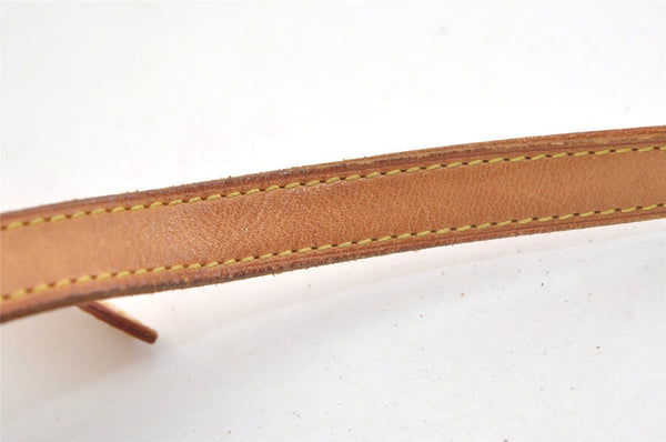 Authentic Louis Vuitton Leather Shoulder Strap For Bucket GM 31.9" Beige 3388K