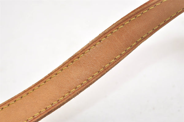 Authentic Louis Vuitton Leather Shoulder Strap For Bucket GM 31.9" Beige 3388K