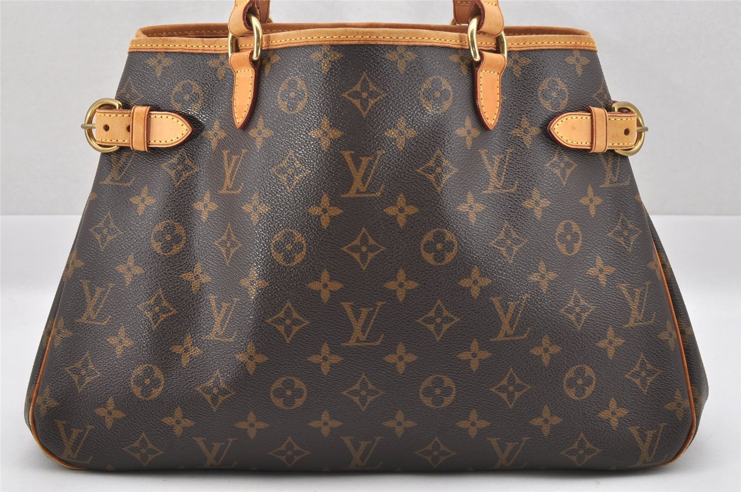 Authentic Louis Vuitton Monogram Batignolles Horizontal Tote Bag M51154 LV 3389J