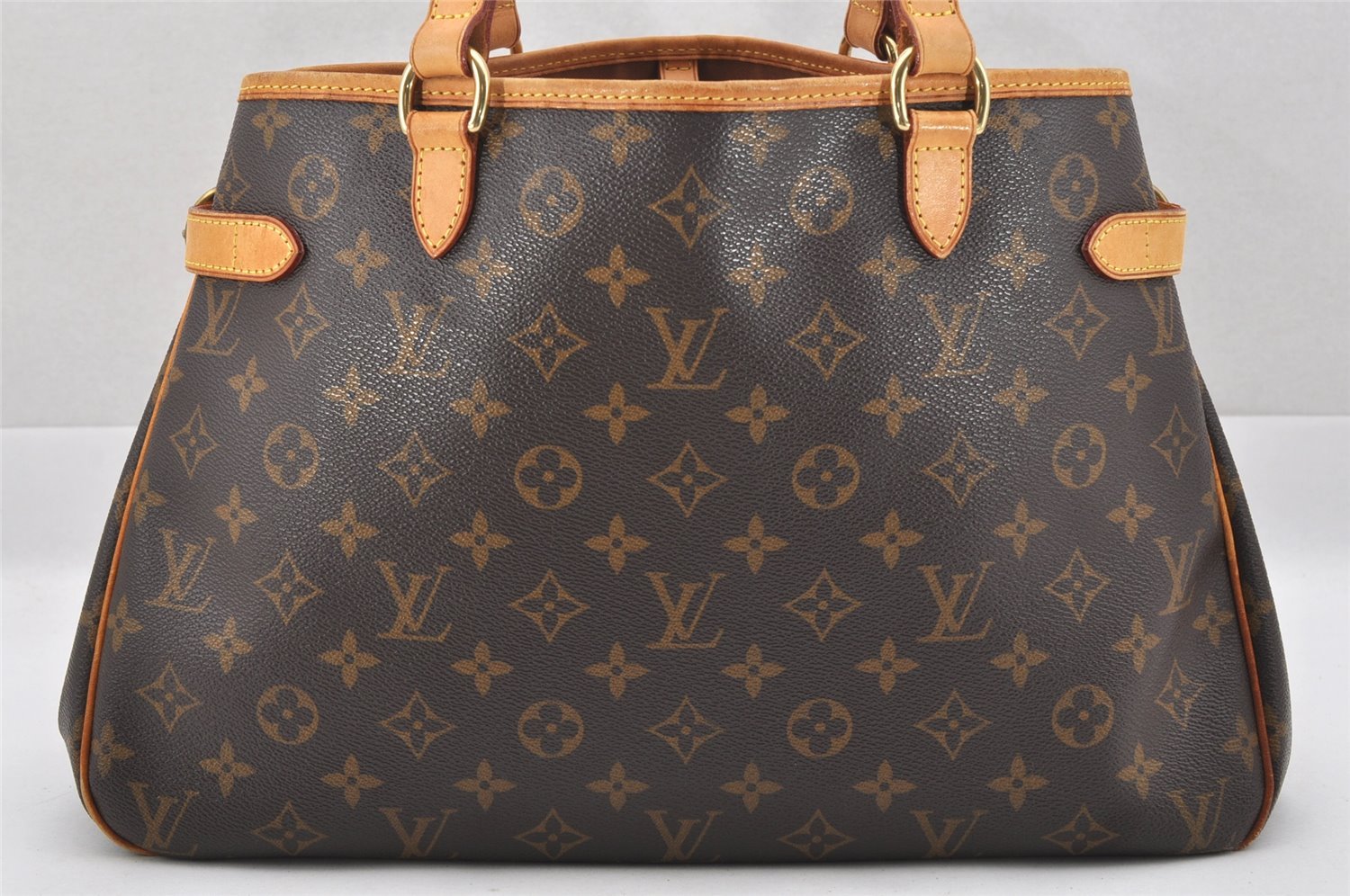 Authentic Louis Vuitton Monogram Batignolles Horizontal Tote Bag M51154 LV 3389J