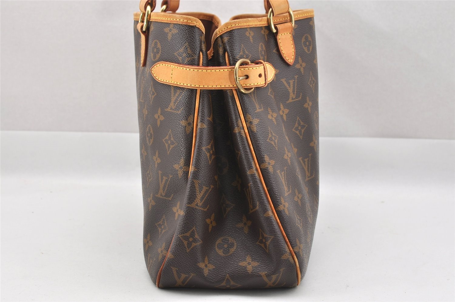 Authentic Louis Vuitton Monogram Batignolles Horizontal Tote Bag M51154 LV 3389J