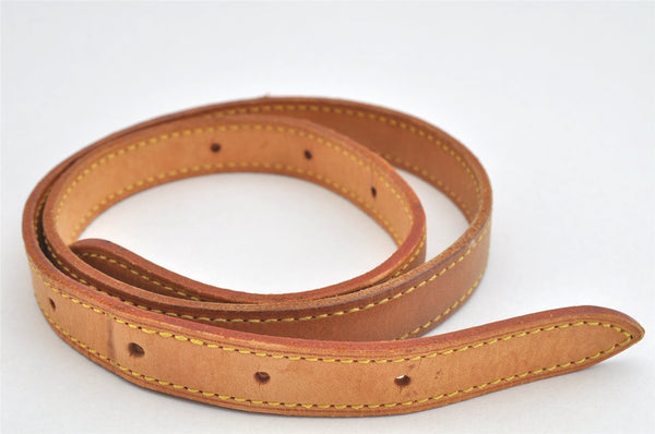 Authentic Louis Vuitton Leather Shoulder Strap For Bucket GM 31.9" Beige 3389K