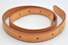 Authentic Louis Vuitton Leather Shoulder Strap For Bucket GM 31.9" Beige 3389K