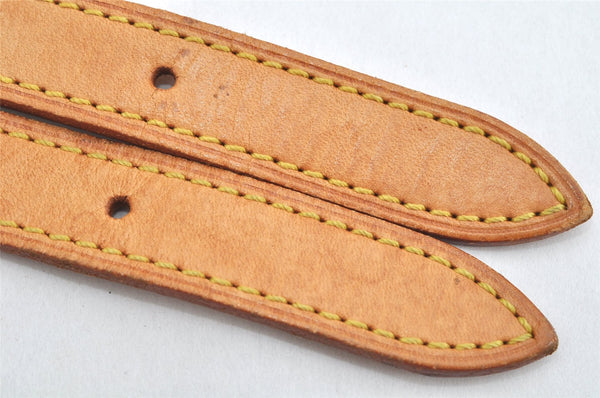 Authentic Louis Vuitton Leather Shoulder Strap For Bucket GM 31.9" Beige 3389K